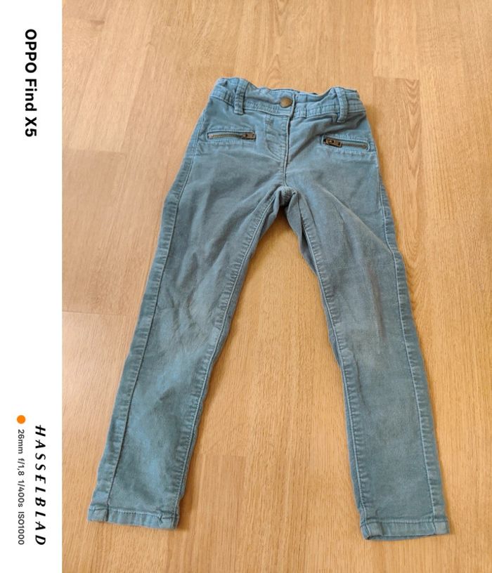 Pantalon skinny fit gris