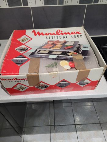 Appareil à raclette.