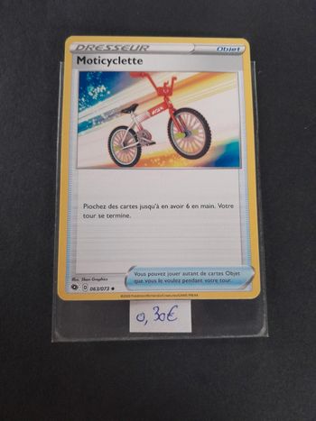 Carte Pokémon Motocyclette 63/073