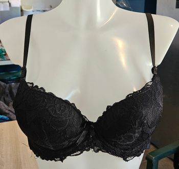 Soutien-gorge noir dentelle ancona- 85B