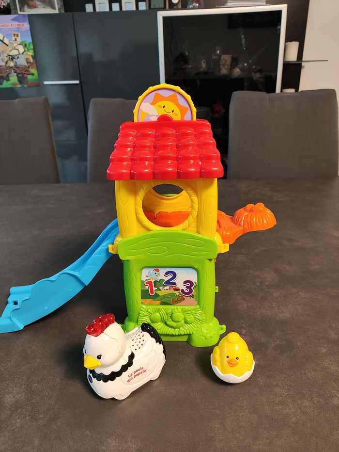 Tut tut animo Vtech P'tit poulailler magique +poule cocotte interactive - photo numéro 3