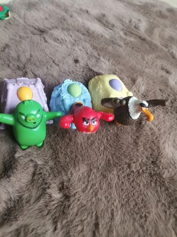 Lot figurines angry birds