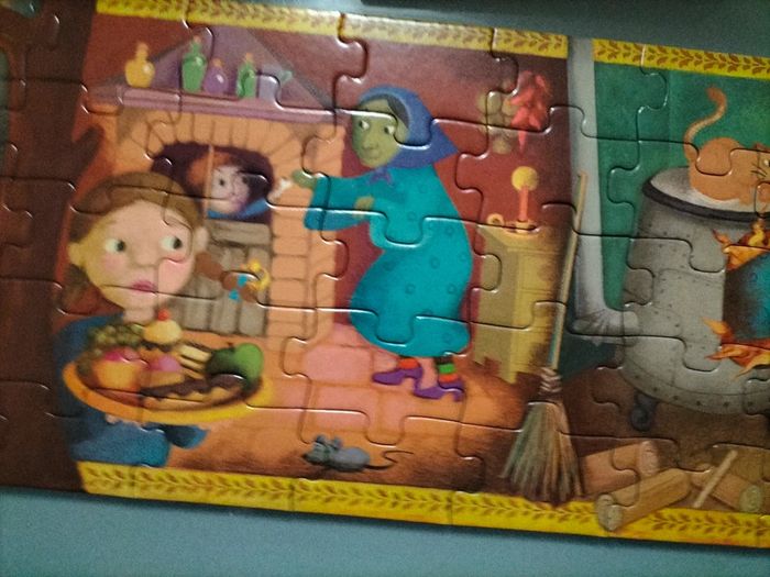 Puzzle Ancel et gretel de chez djeco - photo numéro 3