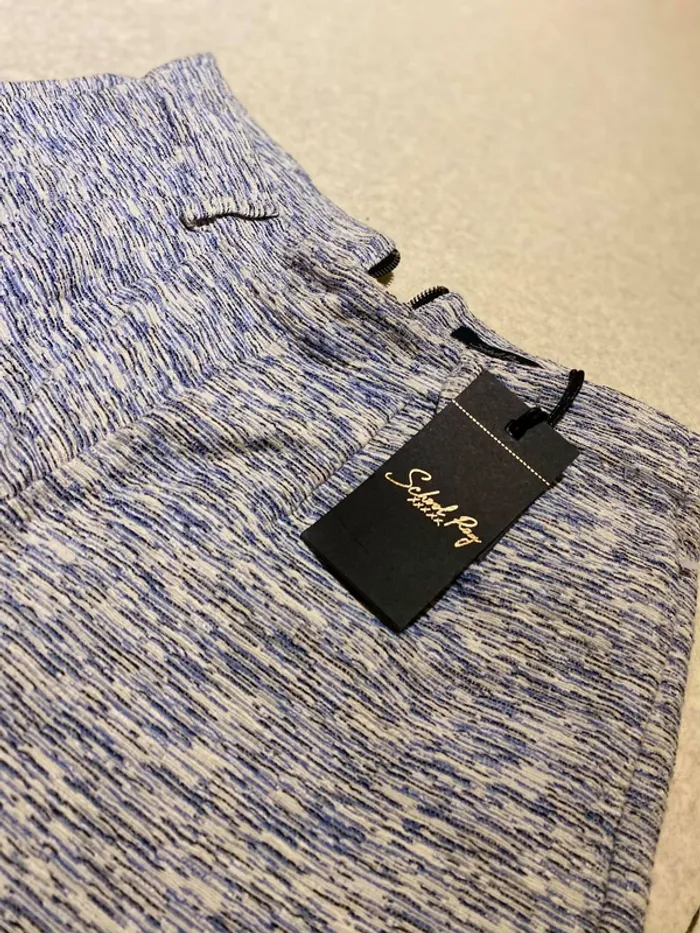 Short SchoolRag bleu chiné femme neuf - photo numéro 2