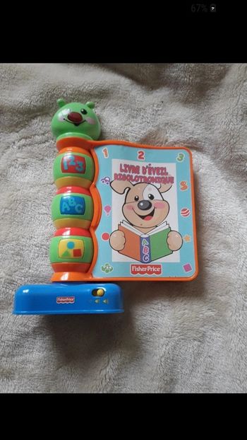 Livre d éveil Fisher price