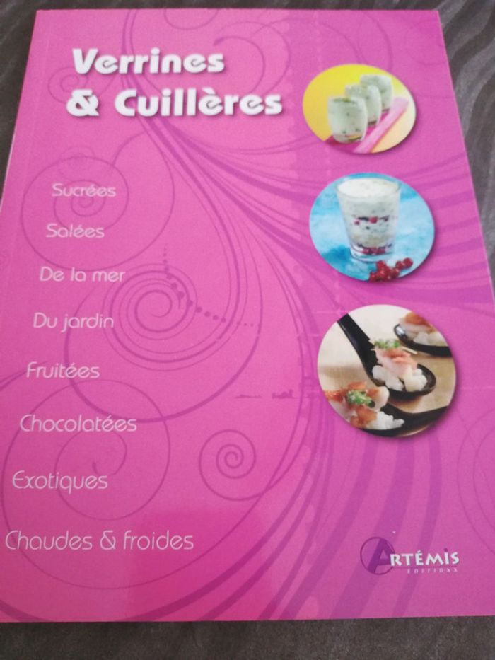 Livre verrines et cuillères