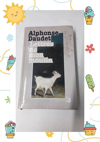 Livre lettres de mon moulin Alphonse Daudet