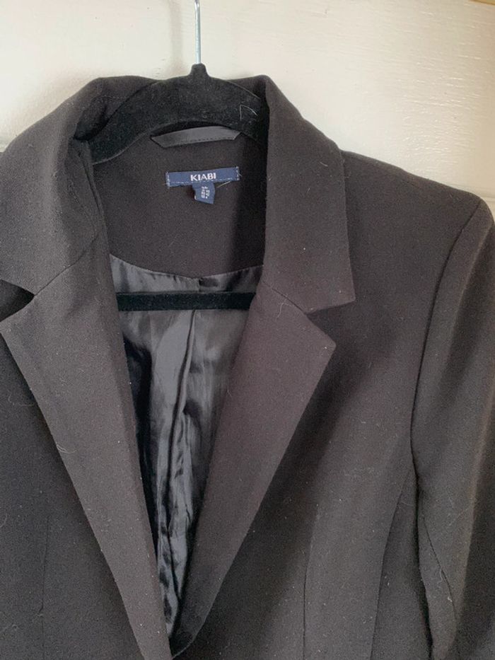 Blazer noir Kiabi T38 - photo numéro 2