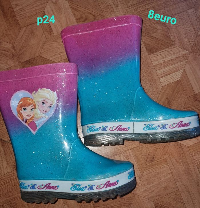 Botte de pluie reine des neige lumineuse p24