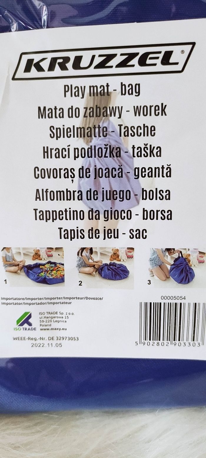 Tapis de jeu sac de rangement - photo numéro 2