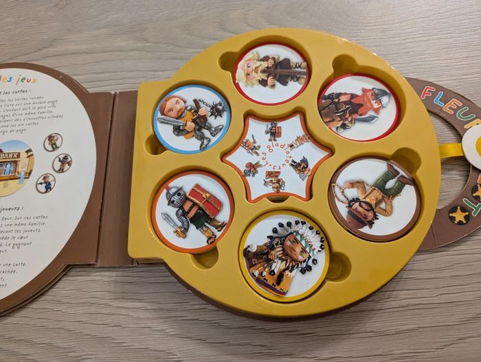 Jeu de loto en livre cowboy chevalier indien - photo numéro 8