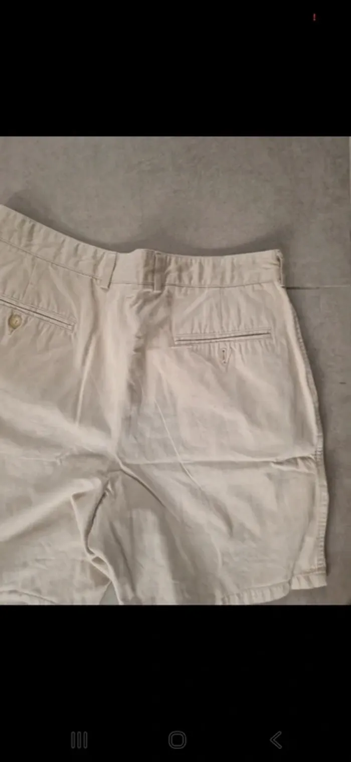 Beau short cargo vintage lacoste taille 42 /l tres bon eta - photo numéro 8