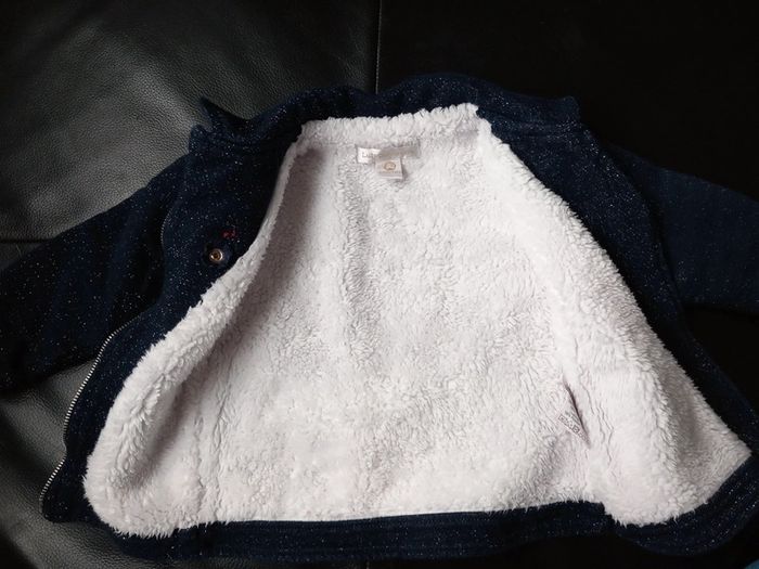 Veste chaude lulu castagnette 12 mois TBE - photo numéro 4