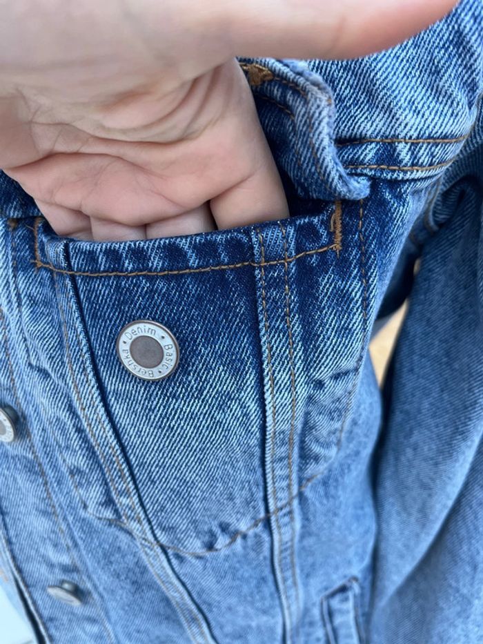 Veste en Jean XXS Bershka - photo numéro 4