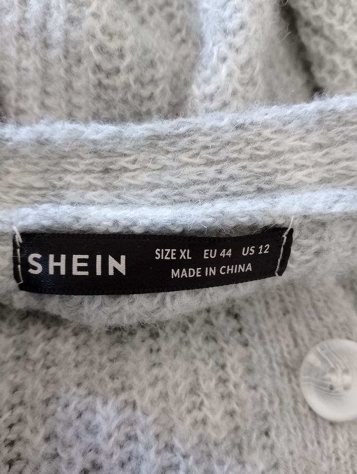 Gilet gris Shein - photo numéro 5