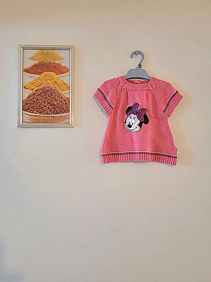 T shirt epais minnie baby club by c&a Taille 6 mois