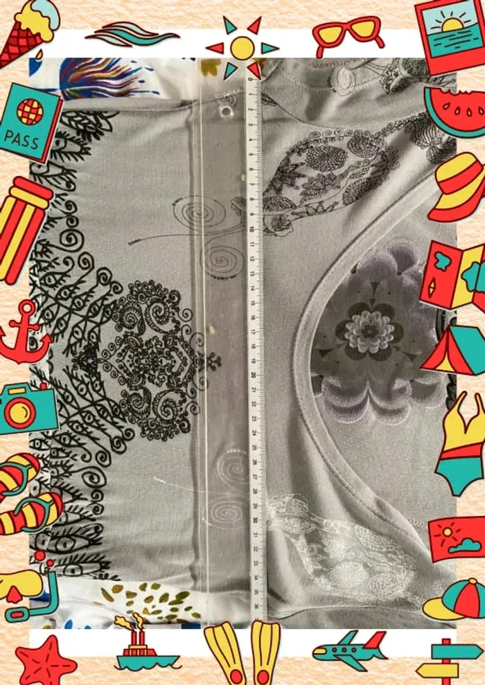 Robe grise Desigual manches courtes - photo numéro 9