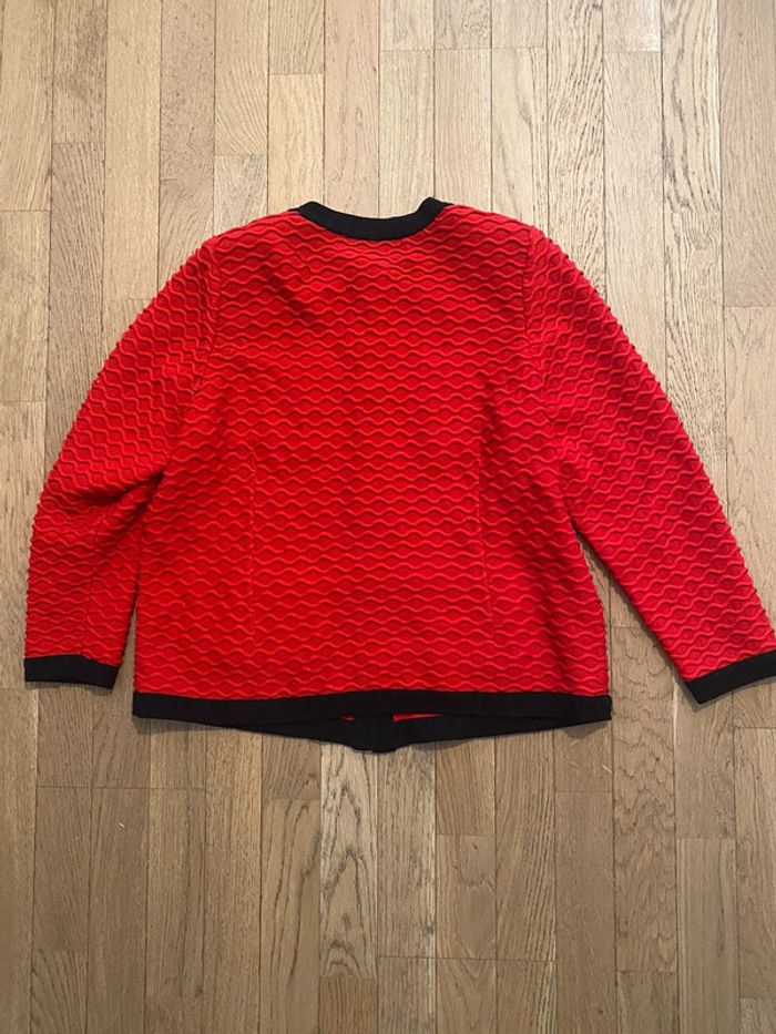 Veste en laine rouge Stizzoli taille 50 IT (46 FR) - photo numéro 7