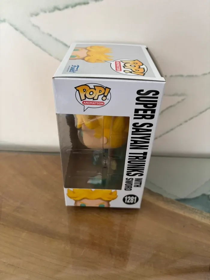 Figurine funko pop DBZ Super Saiyan Trunks 1281 - photo numéro 4