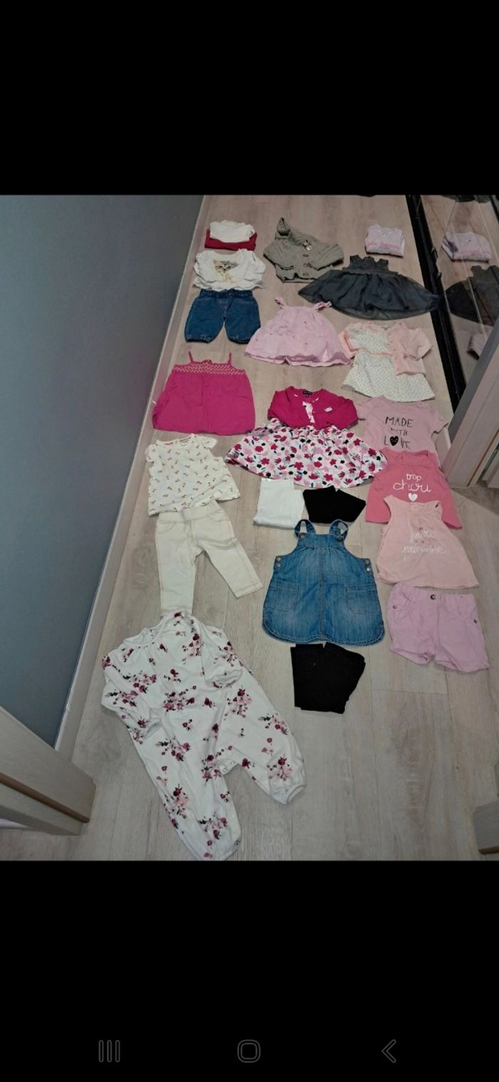 Lot 9mois fille neuf