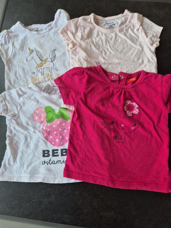 T-shirt manche courtes 18 mois