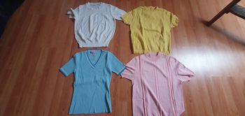 Pull vintage manches courtes à l unité