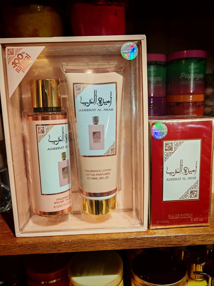 Coffret et parfum