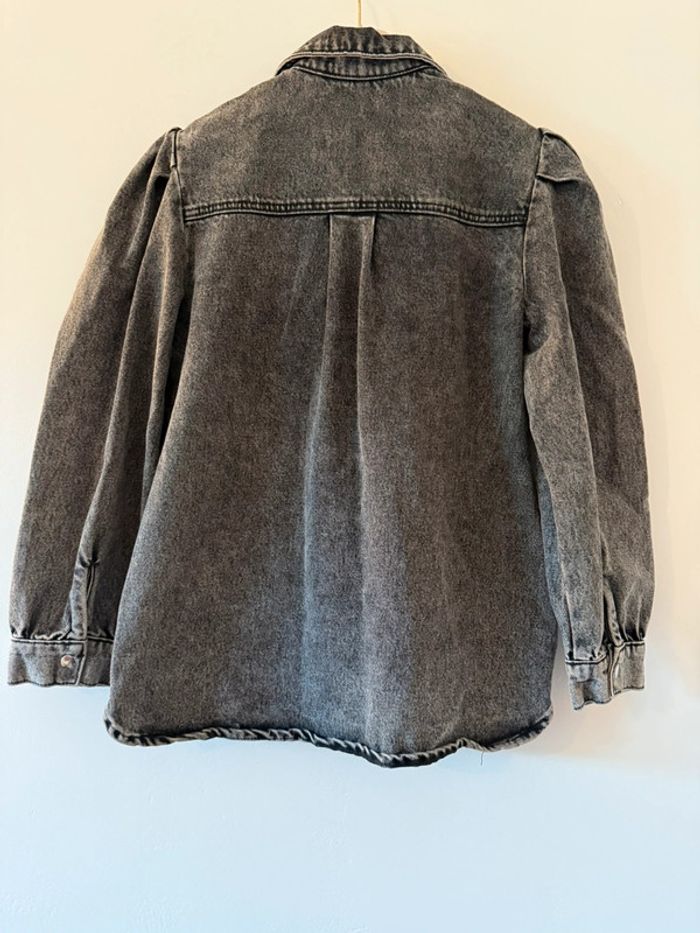 Veste en jeans grise Maison Stella & Suzie - photo numéro 7