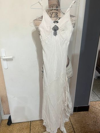 Robe de soirée blanche Caroll taille 36