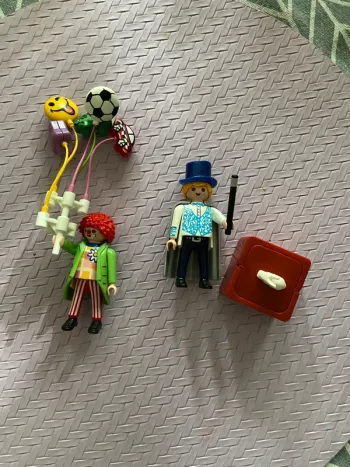Playmobil magicien et clown