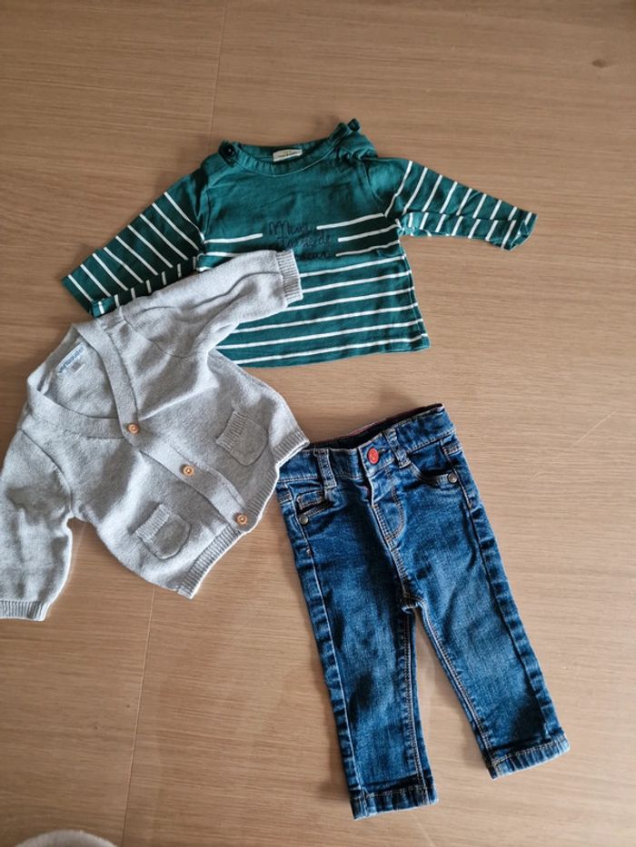 Lot 3 mois 3 pièces