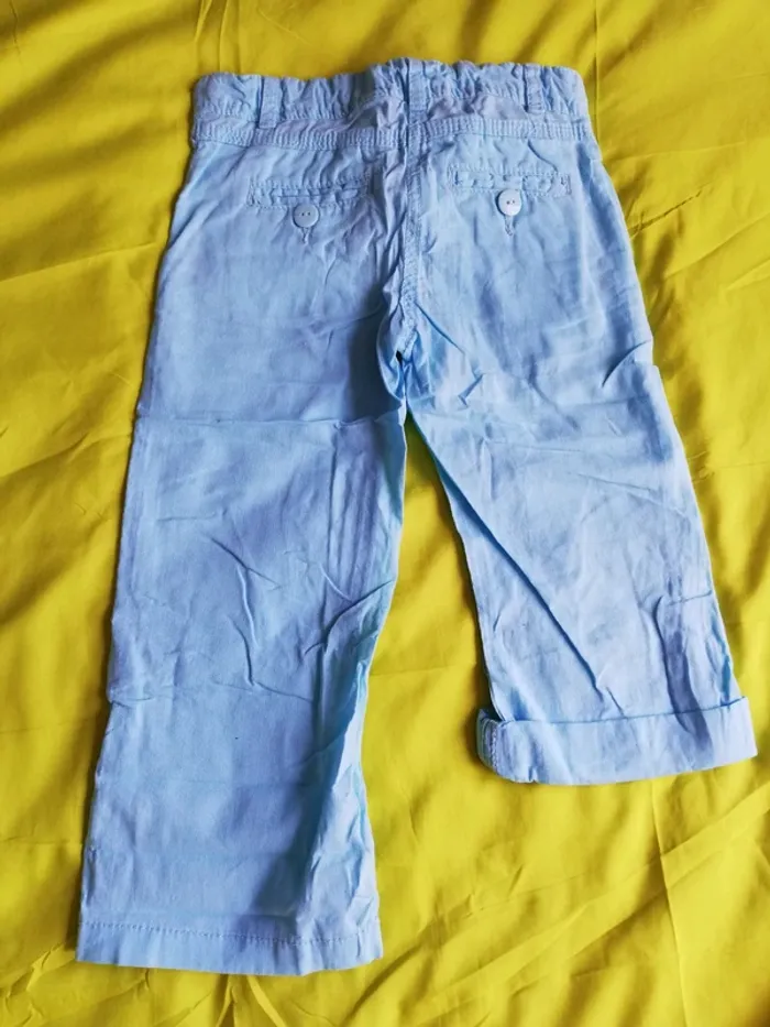 Pantalon en lin fille - photo numéro 2
