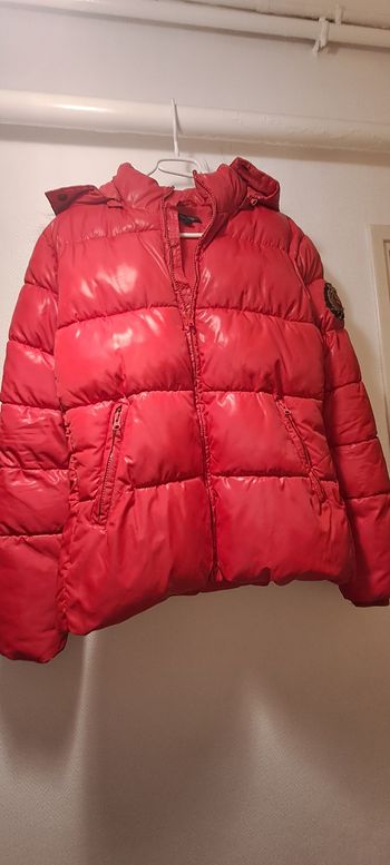 Doudoune rouge Bel Air