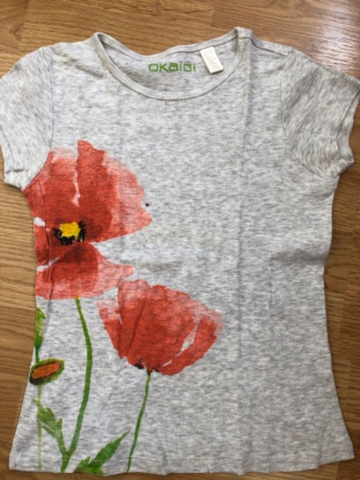 T-shirt manches courtes fille