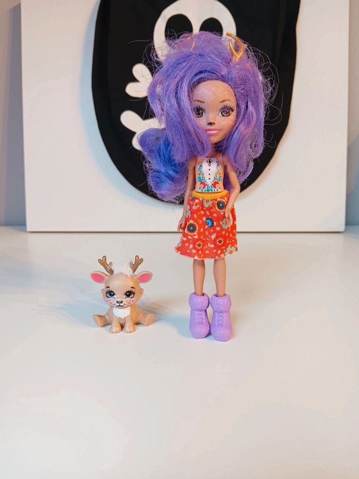 Figurine mattel enchantimals son animal biche