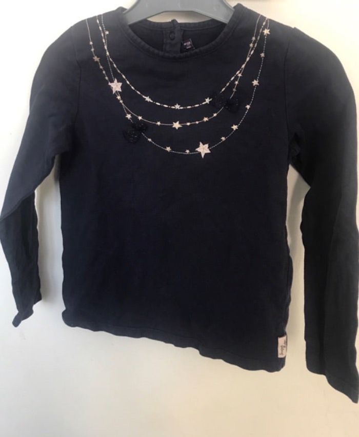 Tee-shirt T 7 ans Sergent Major bleu marine