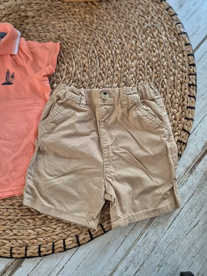 Ensemble short et polo 36 mois - photo numéro 3