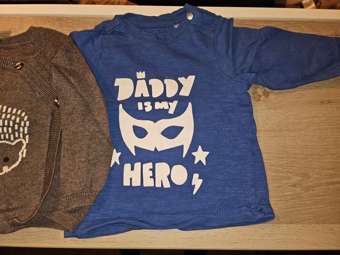 Lot haut bébé 6mois - photo numéro 2