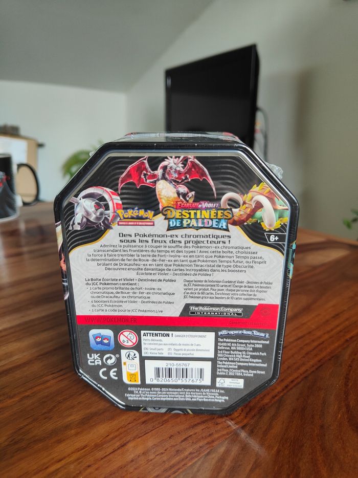 Pokebox Dracaufeu destinées de paldea pokemon - photo numéro 3
