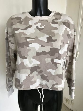 Pull sweat crop top Jennyfer taille 36/S