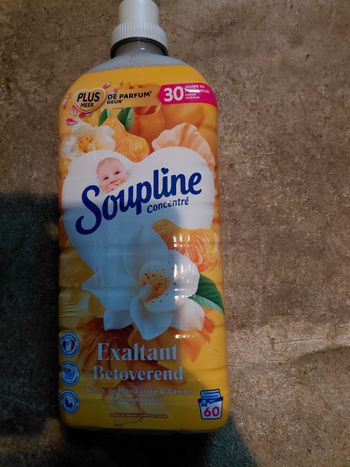 4 soupline adoucissants note mandarine vanille 