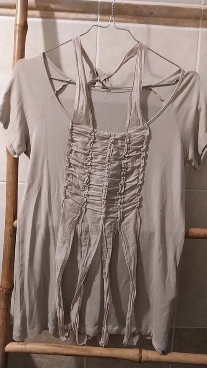 Top cop copine 38 beige