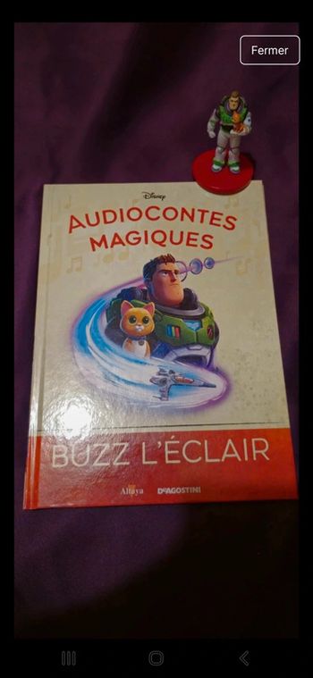 Buzz l'éclair 101 audioconte magique altaya