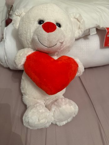Peluche nounous cœur