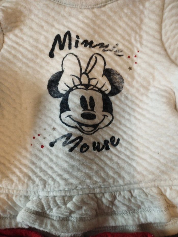 Ensemble Minnie Disney baby 1 mois - photo numéro 3