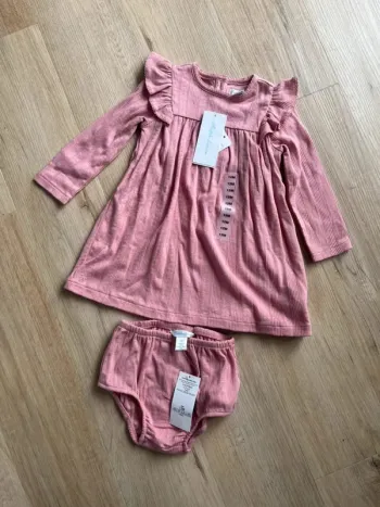 Ensemble Ralph Lauren Rose 12 Mois