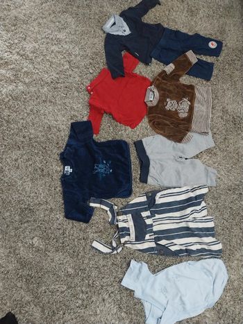 Lot garçon taille 62