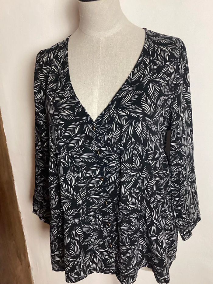 Chemise noire et blanche Lili&Lala 36 - photo numéro 6