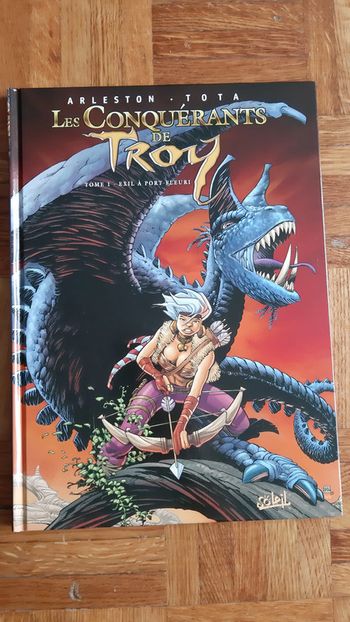 BD les conquérants de Troy tome 1