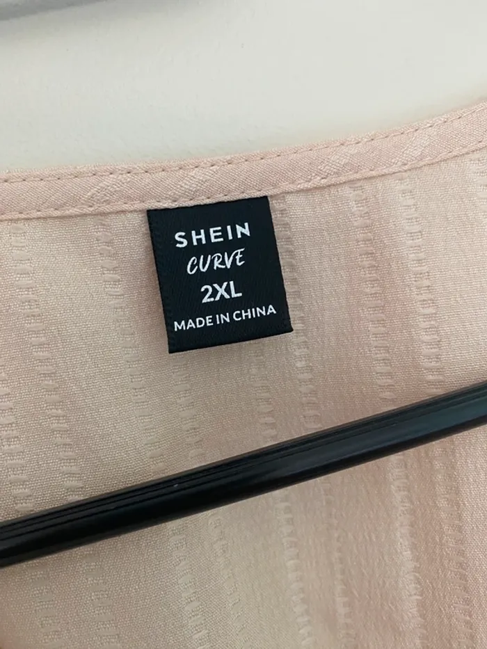 Robe beige Shein taille 2XL - photo numéro 3